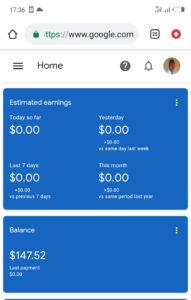 Adsense Earnings