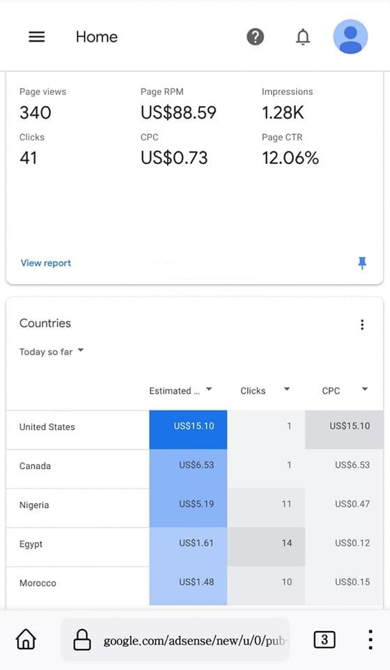 Adsense arbitrage earnings